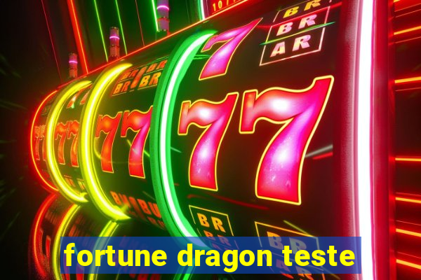 fortune dragon teste